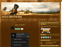 Tablet Screenshot of doughenthorn.com